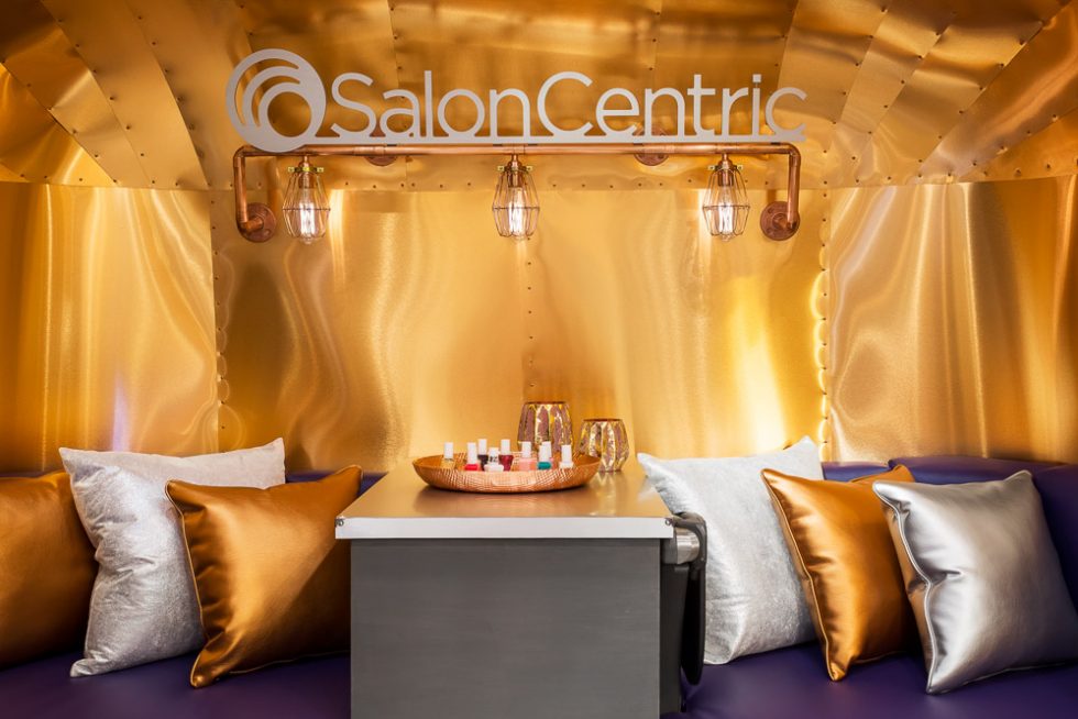 SalonCentric Mobile Salon Airstream Custom Airstream