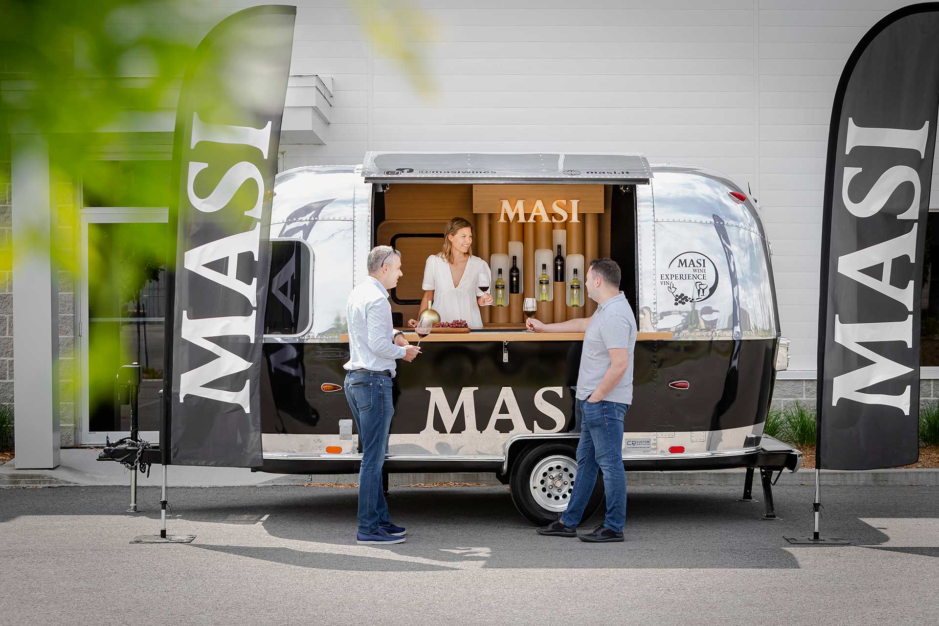 Airstream Wine trailer - Masi Wines